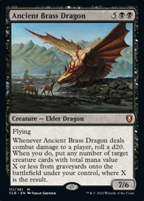 Dragón de bronce antiguo [Commander Legends: Battle for Baldur's Gate] 