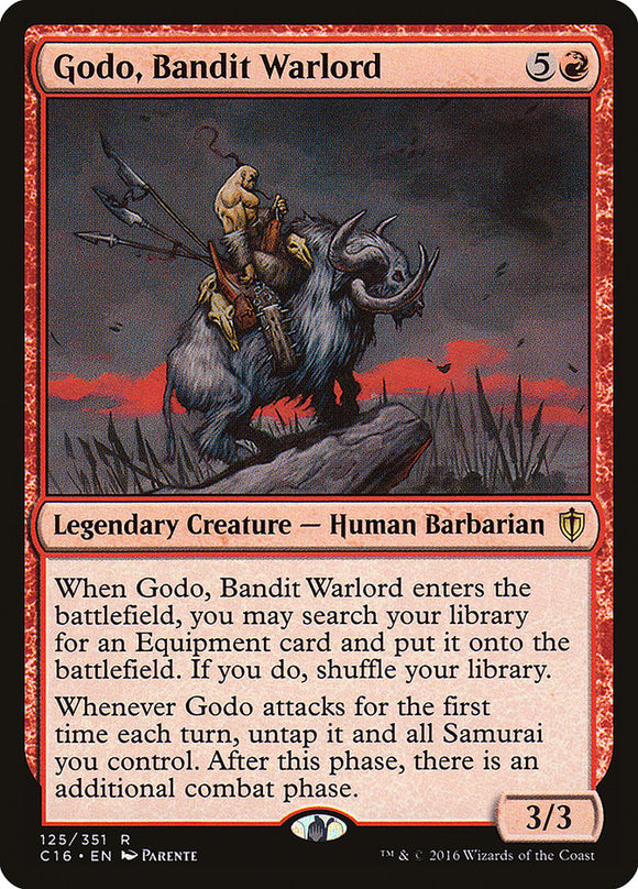 Godo, señor de la guerra bandido [Commander 2016] 