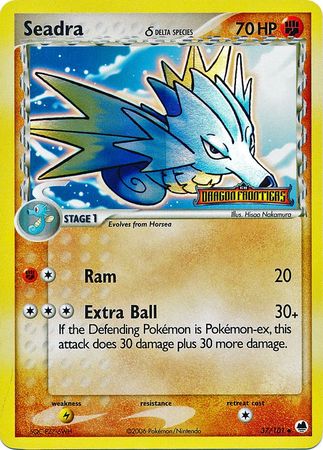 Seadra (37/101) (Especie Delta) (Estampada) [EX: Dragon Frontiers] 