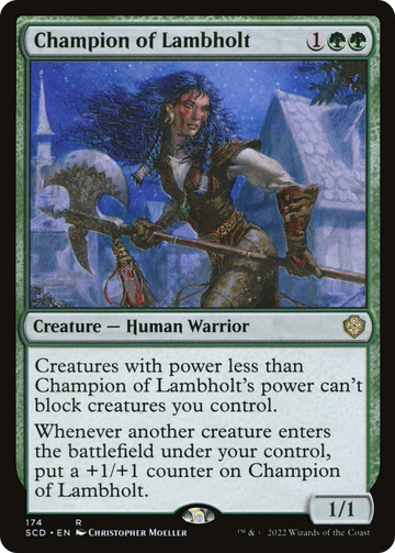 Campeón de Lambholt [Mazos iniciales de Commander] 