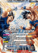Son Goku & Vegeta // Miracle Strike Gogeta (Gold Stamped) (P-069) [Mythic Booster]-1
