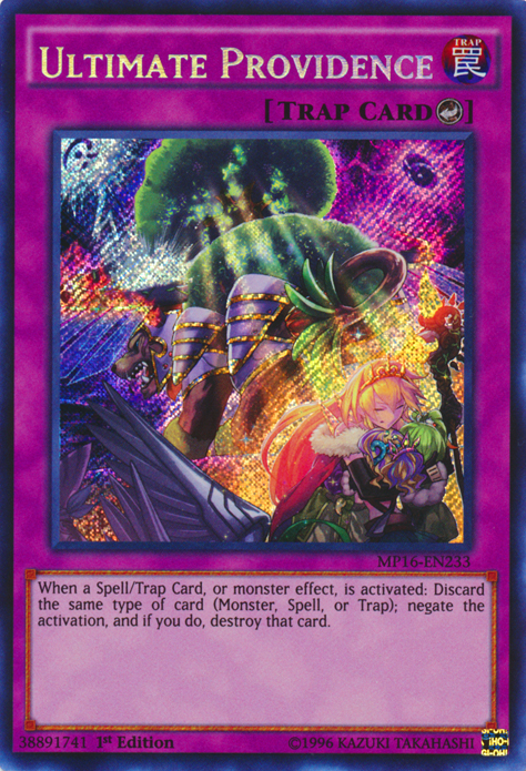 Ultimate Providence [MP16-EN233] Secreto raro 