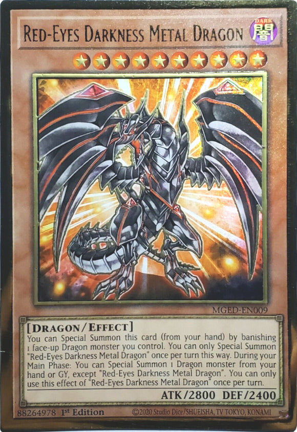 Dragón metálico de la oscuridad de ojos rojos (Terminal de duelo) [HAC1-EN017] Común 