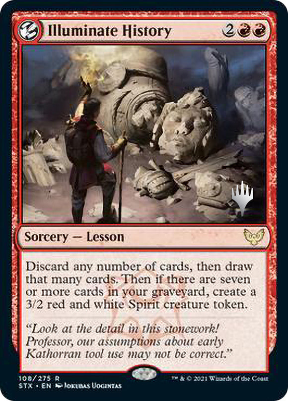 Iluminar la historia (paquete promocional) [Promociones de Strixhaven: School of Mages] 