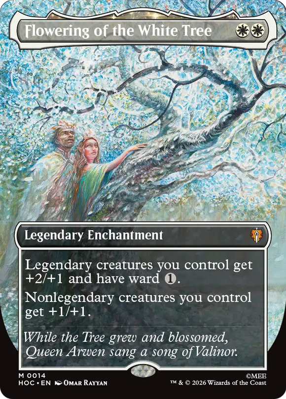 Flowering of the White Tree (Borderless) [The Hobbit: Eternal-Legal]