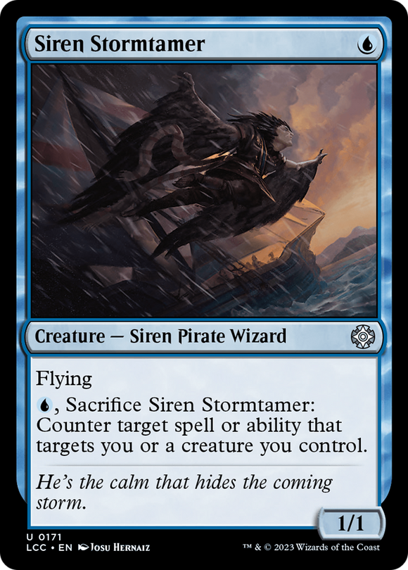 Sirena Domadora de Tormentas [Las Cavernas Perdidas de Ixalan Comandante] 