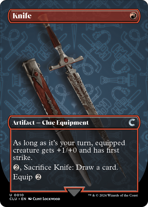 Cuchillo (sin borde) [Ravnica: Edición de pistas] 