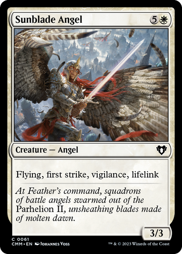 Ángel de la hoja solar [Comandante Masters] 