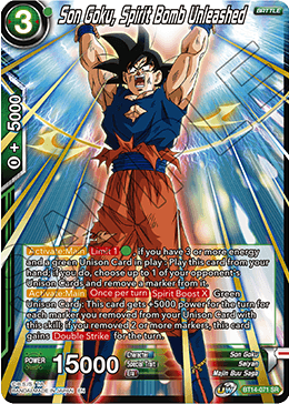 Son Goku, bomba espiritual desatada (BT14-071) [Cross Spirits] 