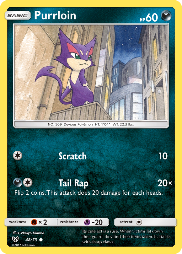 Purrloin (48/73) [Sol y Luna: Leyendas brillantes] 