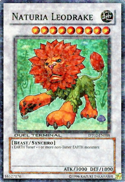 Naturia Leodrake [DT02-EN088] Súper raro 