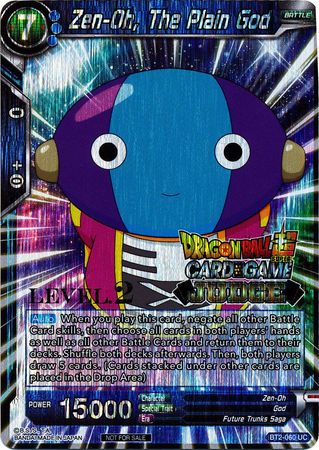 Zen-Oh, el dios de la llanura (nivel 2) (BT2-060) [Tarjetas de promoción de juez] 