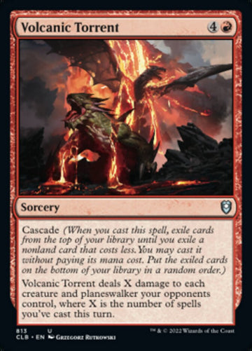 Torrente volcánico [Commander Legends: Battle for Baldur's Gate] 