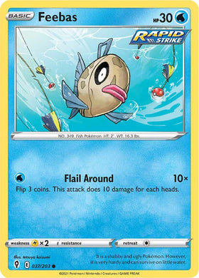 Feebas (037/203) [Espada y escudo: cielos en evolución] 