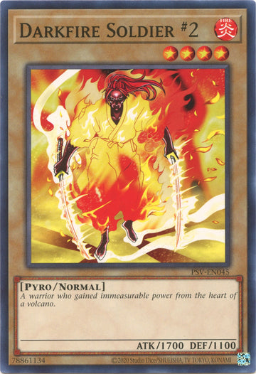 Soldado de Fuego Oscuro n.° 2 (25.° aniversario) [PSV-EN045] Común 