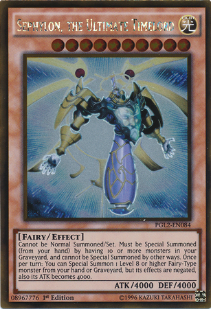 Sephylon, el Señor del Tiempo Definitivo [PGL2-EN084] Oro Raro 