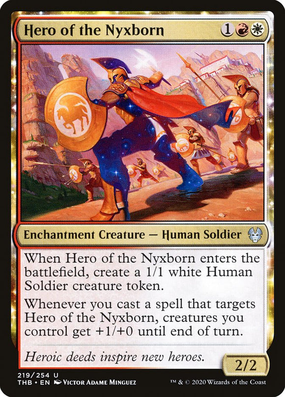 Héroe de los nacidos de Nyx [Theros más allá de la muerte] 