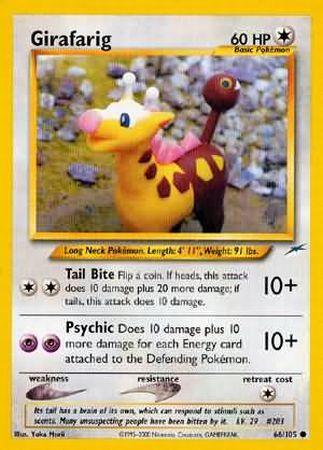 Jirafarig (66/105) [Neo Destiny Unlimited] 