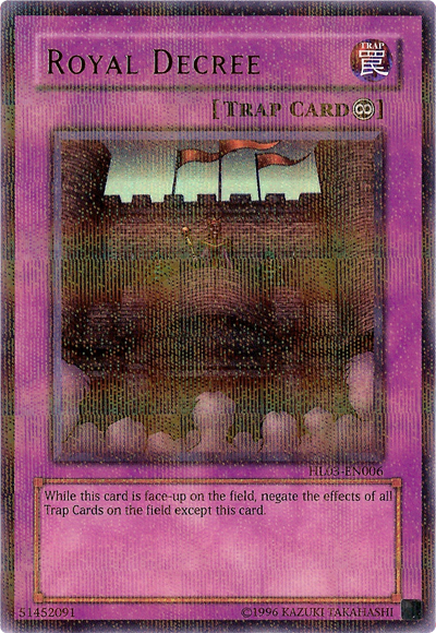 Real Decreto [HL03-EN006] Ultra Raro 
