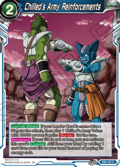 Refuerzos del ejército de Chilled (EB1-22) [Refuerzo de Battle Evolution] 