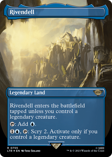 Rivendel (sin bordes) (recubrimiento Surge) [El Señor de los Anillos: Cuentos de la Tierra Media] 