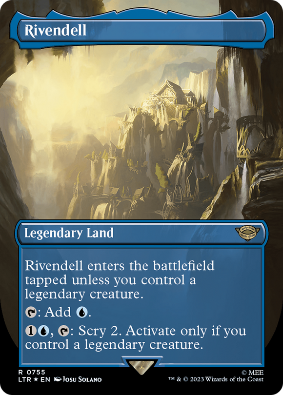 Rivendel (sin bordes) (recubrimiento Surge) [El Señor de los Anillos: Cuentos de la Tierra Media] 