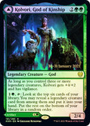 Kolvori, God of Kinship // The Ringhart Crest [Kaldheim Prerelease Promos]-1