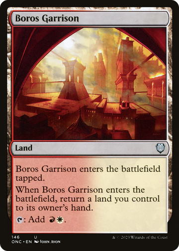Boros Garrison [Phyrexia: All Will Be One Commander] - 0