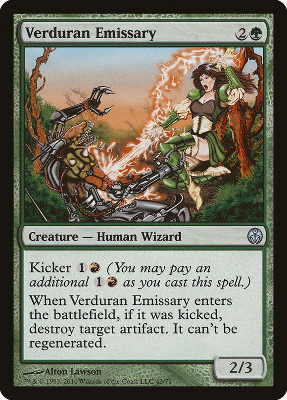 Emisario de Verduran [Duel Decks: Phyrexia vs. la Coalición] 