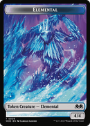 Elemental // Food (0011) Double-Sided Token [Wilds of Eldraine Tokens]-1