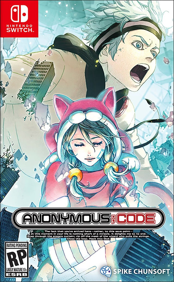 Anonymous;Code [SteelBook Launch Edition] - Nintendo Switch