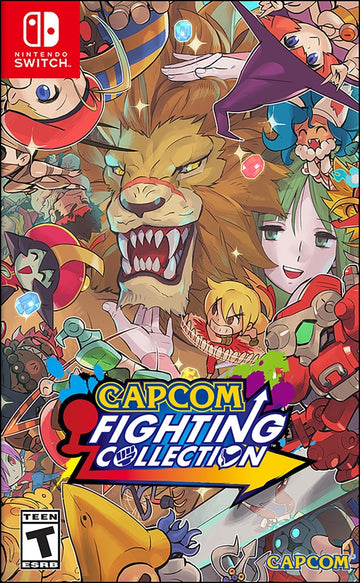 Red Fox Gaming - Hickory - Capcom Fighting Collection - Video Game - Nintendo Switch