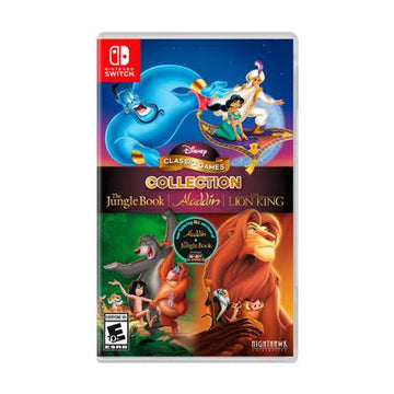 Red Fox Gaming - Hickory - Disney Classic Games Collection: The Jungle Book, Aladdin, & The Lion King - Video Game - Nintendo Switch