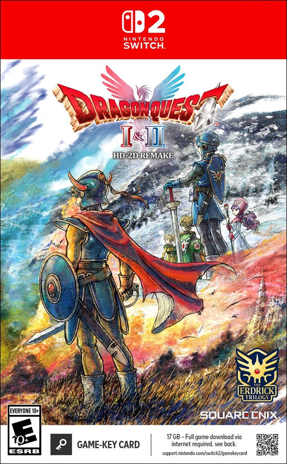 Dragon Quest I And II HD 2D Remake - Nintendo Switch 2