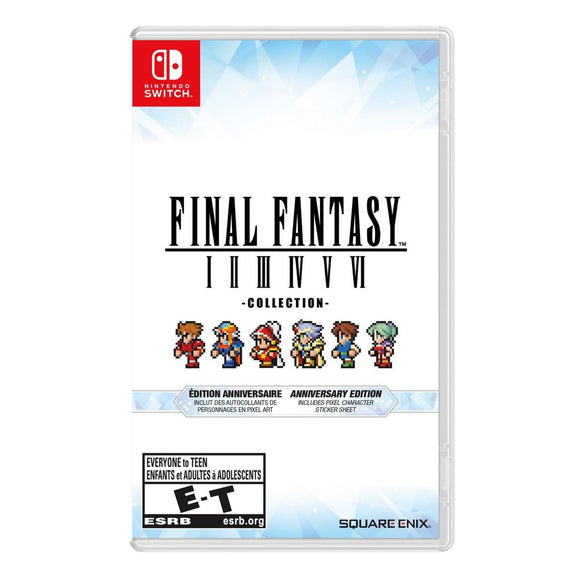 Red Fox Gaming - Hickory - Final Fantasy I-VI Collection: Anniversary Edition - Video Game - Nintendo Switch