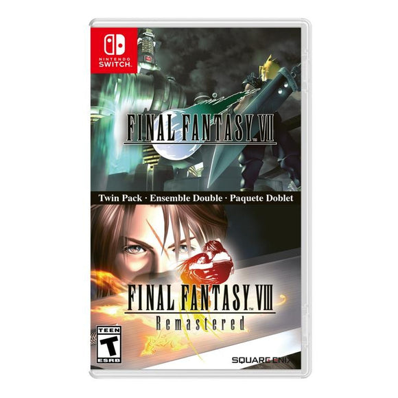Final Fantasy VII & Final Fantasy VIII Remastered Twin Pack - Nintendo Switch