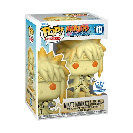 Naruto Shippuden - Minato Namikaze (Nine Tail Chakra Mode) (Funko.com Exclusive) #1413 - POP!