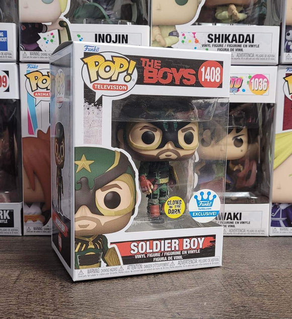 The Boys - Soldier Boy (Glow In The Dark Funko Exclusive) #1408 - POP!