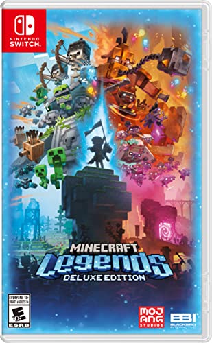 Red Fox Gaming - Hickory - Minecraft Legends: Deluxe Edition - Video Game - Nintendo Switch