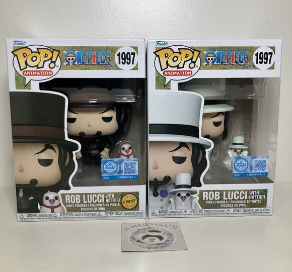 One Piece - Rob Lucci with Hattori #1997 - POP!