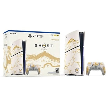 PlayStation 5 Slim Console - Ghost Of Yotei Gold Limited Edition - Playstation 5