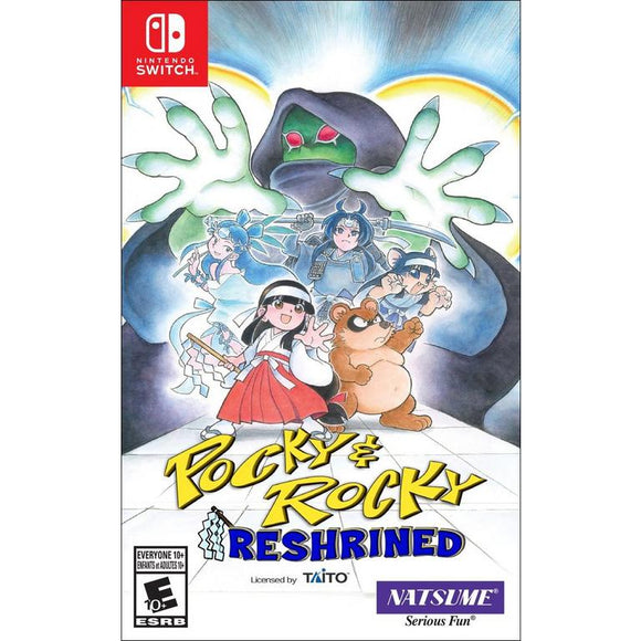 Red Fox Gaming - Hickory - Pocky & Rocky Reshrined - Video Game - Nintendo Switch