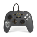 Red Fox Gaming - Hickory - PowerA Enhanced Wired Controller Legend of Zelda Hylian Shield - Video Game - Nintendo Switch