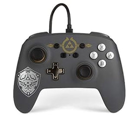 PowerA Enhanced Wired Controller Legend of Zelda Hylian Shield - Nintendo Switch
