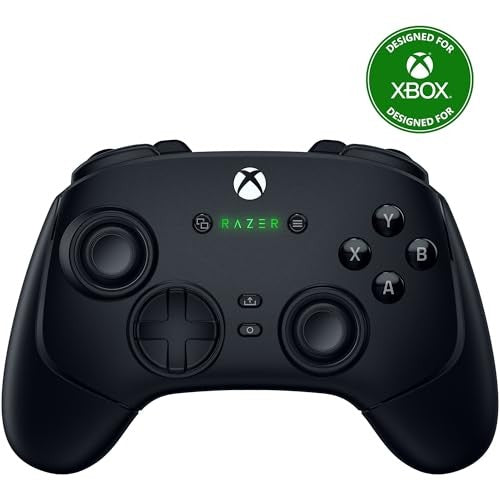 Razer - Wolverine V3 Pro Wireless Gaming Controller with 6 Remappable Buttons, Fast Triggers, Designed for Xbox Series X|S, PC - Black - Xbox Series X