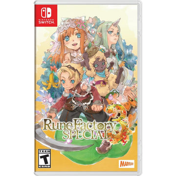 Red Fox Gaming - Hickory - Rune Factory 3 Special - Video Game - Nintendo Switch