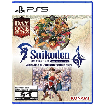 Suikoden I & II HD Remaster [Day One Edition] - Playstation 5
