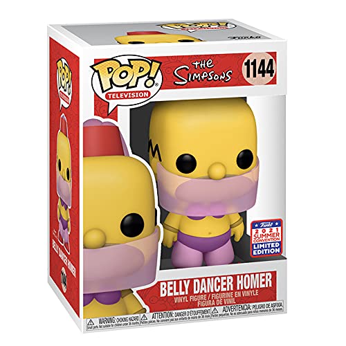 The Simpsons - Belly Dancer Homer (Funko 2021 Summer Convention Limited Edition) #1144 - POP!