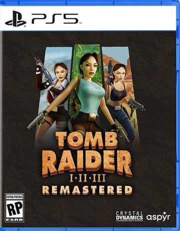 Tomb Raider I-III Remastered - Playstation 5