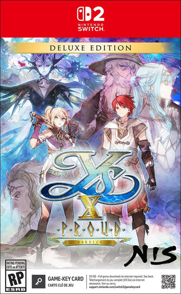 Ys X: Proud Nordics: Deluxe Edition - Nintendo Switch 2